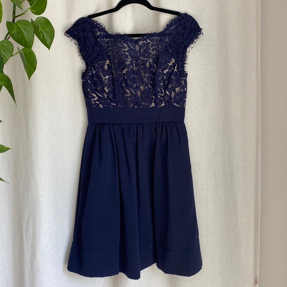 Eliza J navy dress- size 4